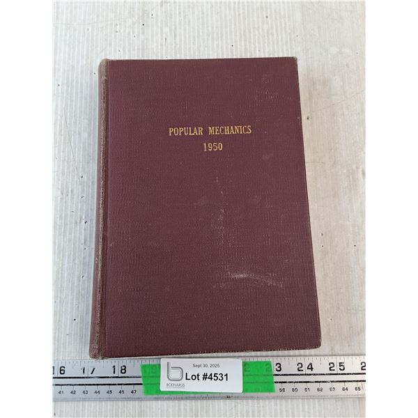 Vintage 1950s Popular Mechanics Book