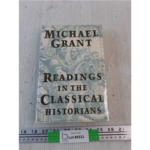 Readings In The Classical Historians Book by Michael Grant