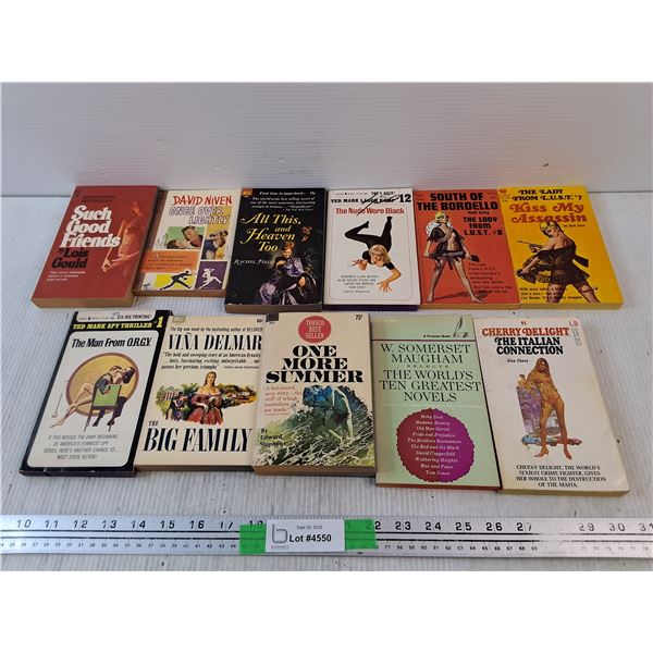 (11) Books - One More Summer, Such Good Friends, South of Bordello