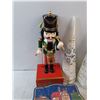 Image 3 : Musical Nut Cracker, Light Up Christmas Decor, Christmas Tin Box