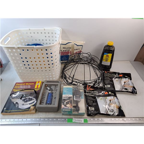 Laundry Basket, Torch Fuel, Haynes Repair Manual, Weather Strip, TuneBase FM, Misc, Cannot Ship