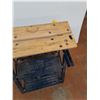 Image 3 : Folding Carpenters Work Bench 24" x 21" x 22" - Cannot Ship