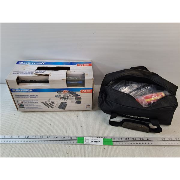 Mastercraft Screwdriver/Driver Bit Set - New