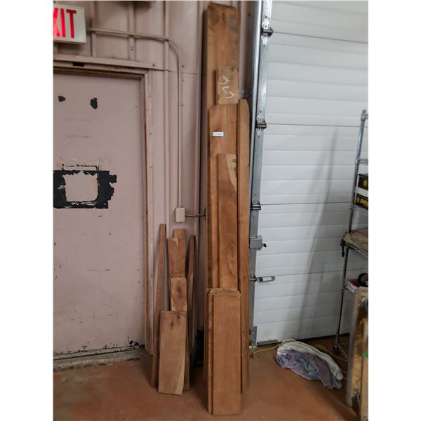 * Assorted Length Solid Cherry Wood Lumber Planks (Misc. Lengths) - Pickup Only