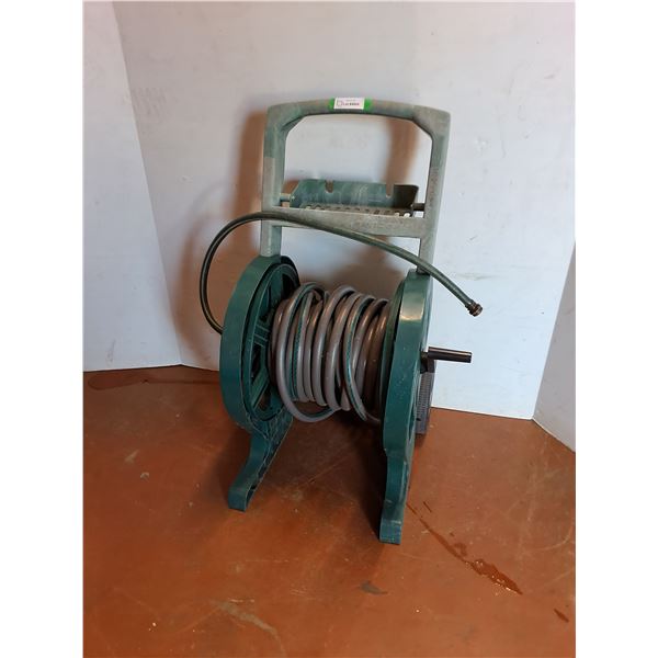 ** Suncast Plastic Hose Reel Cart with Unknown Length Hose - 3' High - Pickup Only