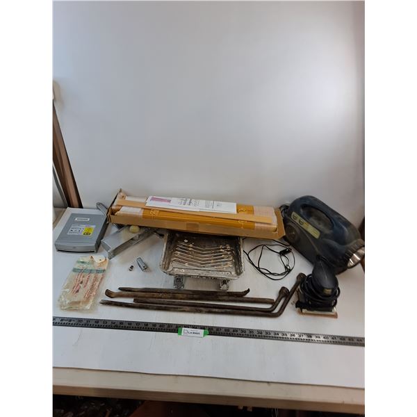 5in1 Roadside Tool, Power Sander - Tested, Tire Wrenches, Paint Pan, Door Close, CD Drive, Blinds