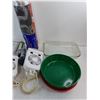 Image 3 : Electric Fans - Untested, Vacuum Bags, Ducting (NIB), Solar Light, Casserole Dish, Misc.