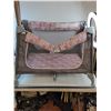 Image 1 : Portable Playpen - 38" x 24" Floor - Some Brackets Won't Lock - As is - PICK UP ONLY