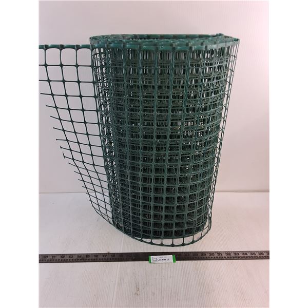 Roll of Plastic Garden Fencing - 2' Wide x Approx 20' Length- PICK UP ONLY