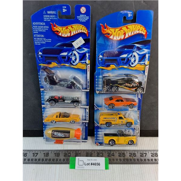 (8) Hot Wheels Toy Vehicles - NIB