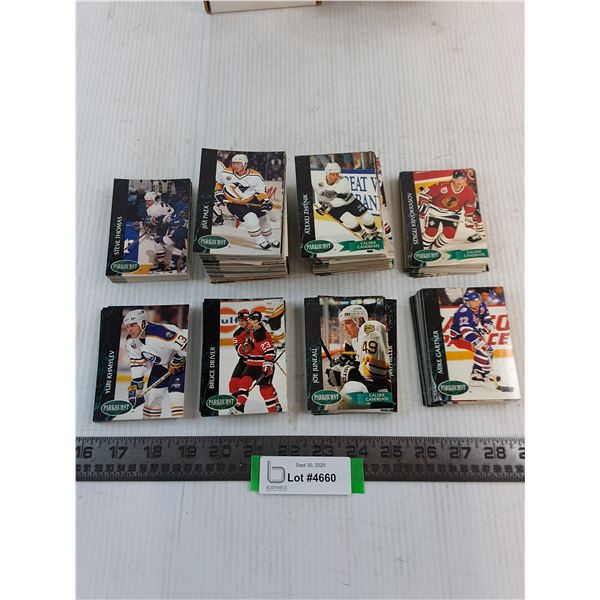 Assorted Parkhurst Late 80's NHL Collector Cards - Authenticity Not Guaranteed