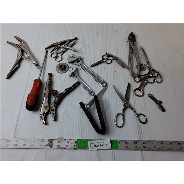 Miscellaneous Tools- Pliers, Wrenches, Scissors, Misc.