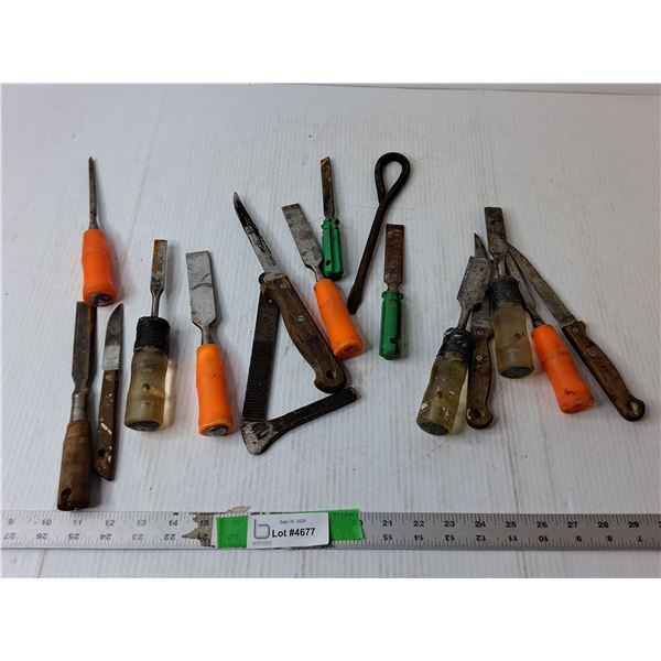 Chisels, Knives, File