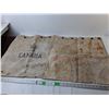 (2) Vintage Canada Post Canvas Mailbags