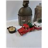 Image 2 : Water Canteen, Percolator Kettle, Christmas Themed Truck & Trailer, Air Pressure Gauge