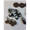 Image 2 : Various Castor Wheels : Wood & Plastic