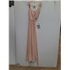 * Sorella Vita Formal Dress - Size 10 - Blush Wrap Dress