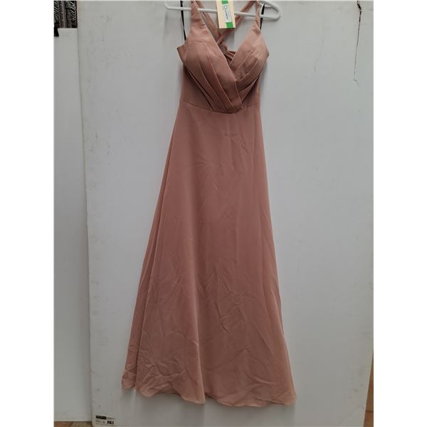* Sorella Vita Formal Dress - Size 12 - Rosewood Chiffon Hue