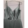 Image 2 : * Sorella Vita Formal Dress - Size 12 - Green Satin