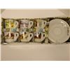 Image 2 : BTE DE 6 TASSES ET SOUCOUPES