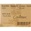 Image 2 : LOT: 5 BTE DE COUVERTS COMPOSTABLES (1000 PAR BTE)