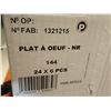 Image 2 : LOT: 114 PQT DE 6 PLATS À OEUF