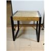 Image 1 : TABLE EN BOIS/MÉTAL 30"x28"x31"