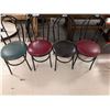Image 1 : LOT DE 4 CHAISES ASST