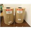 Image 1 : LOT DE 2 ROULEAUX PAPIER ARTISANAL 12"x1200'