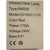 Image 2 : 175W INFRARED HEAT LAMP TYPE PAR38 BASE E27