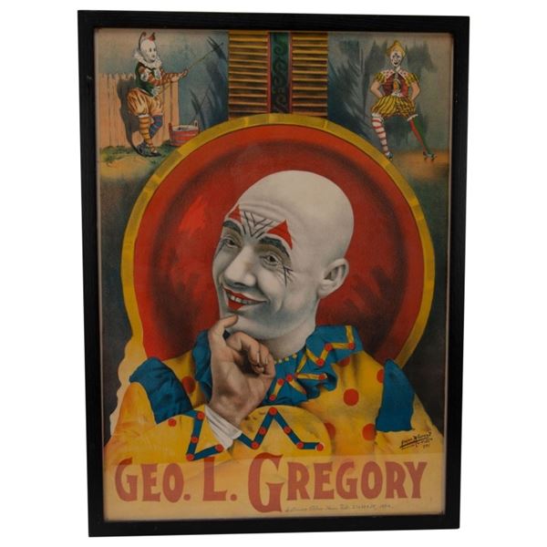 Clown / Opera House Poster, 1896