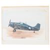 Image 6 : John Ficklen / Joe Foss - WWII Signed Ace Litho