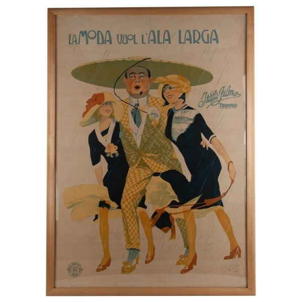 Enrico Sacchetti - Italian Movie Poster - 1912