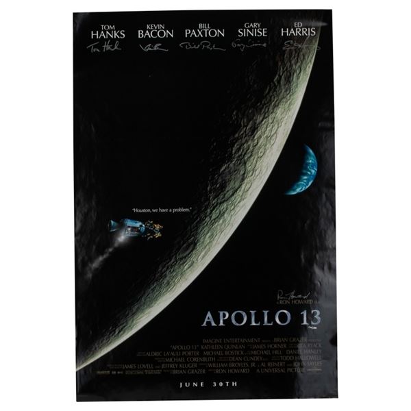 Cast Signed, Appollo 13 Movie Poster