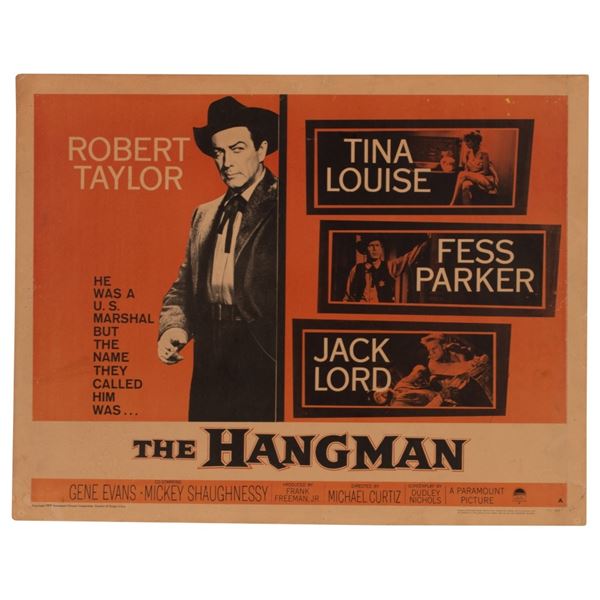 The Hangman Original 1959 Movie Poster