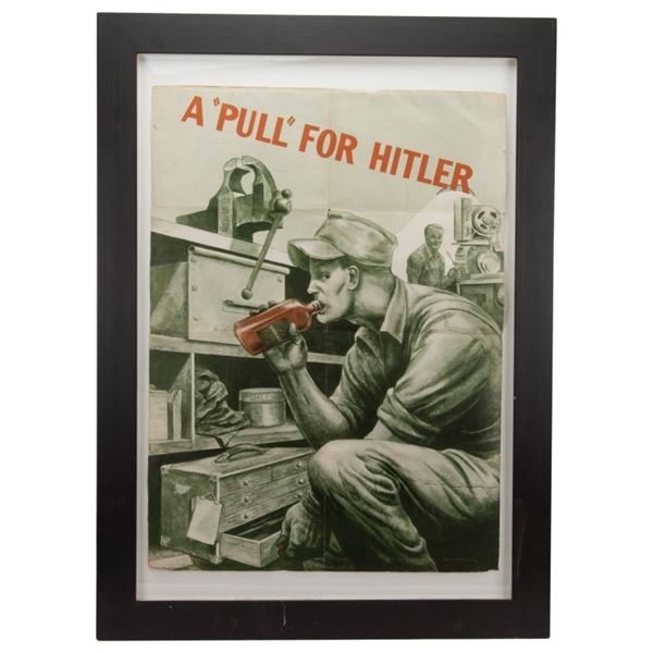 S. VanVeen WWII American Propaganda Poster