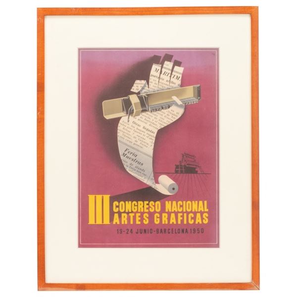 Barcelona Graphic Arts Competition Poster
