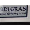 Image 2 : 1983 Mardi Gras New Orleans Poster, Signed