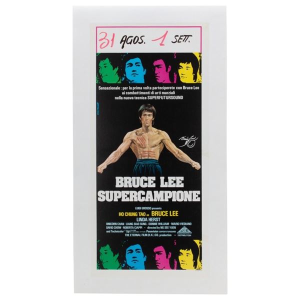Bruce Lee Supercampione - Italian Movie Poster