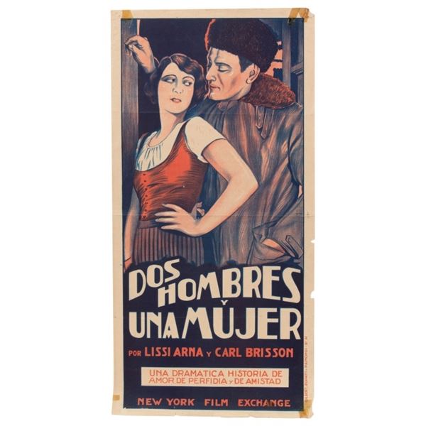 Dos Hombres y Una Mujer - Movie Poster