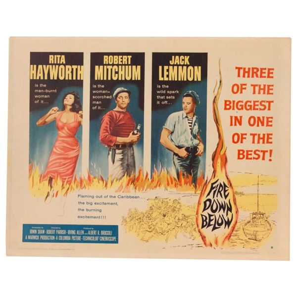 Fire Down Below Half Sheet Movie Poster