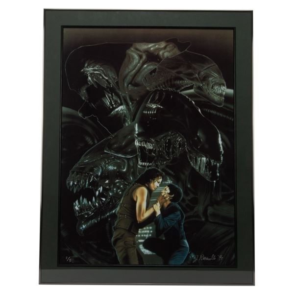 J. Pittarelli Signed Alien Resurrection Poster