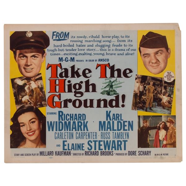 Half Sheet  Take the High Ground  Movie Poster