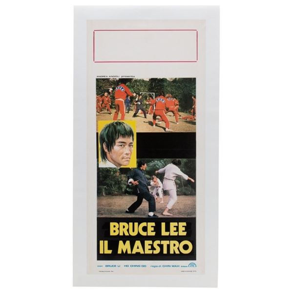 Bruce Lee, Dragon - Italian Movie Poster