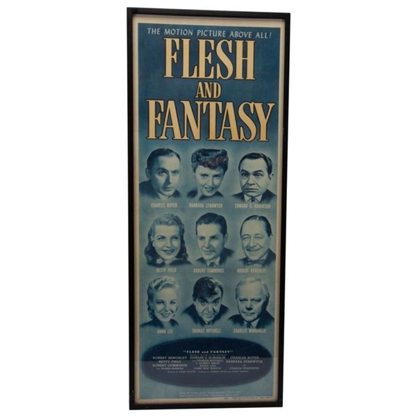 Flesh And Fantasy Insert Movie Poster
