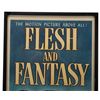 Image 4 : Flesh And Fantasy Insert Movie Poster