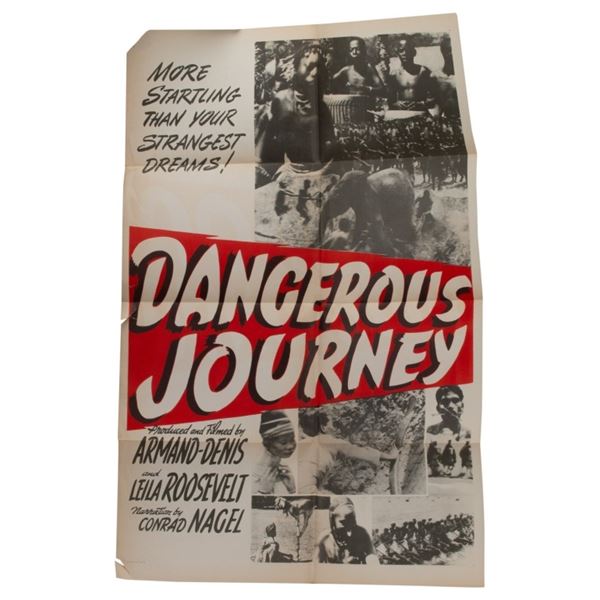 1944 One Sheet Dangerous Journey Movie Poster