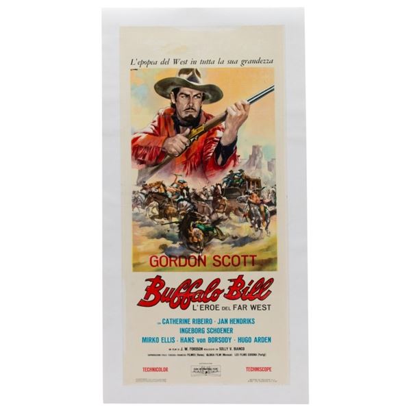 Buffalo Bill - 1960's Italian Movie Poster