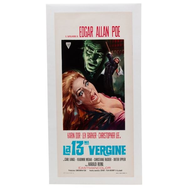 Italian Movie Poster for The Torture Chamber