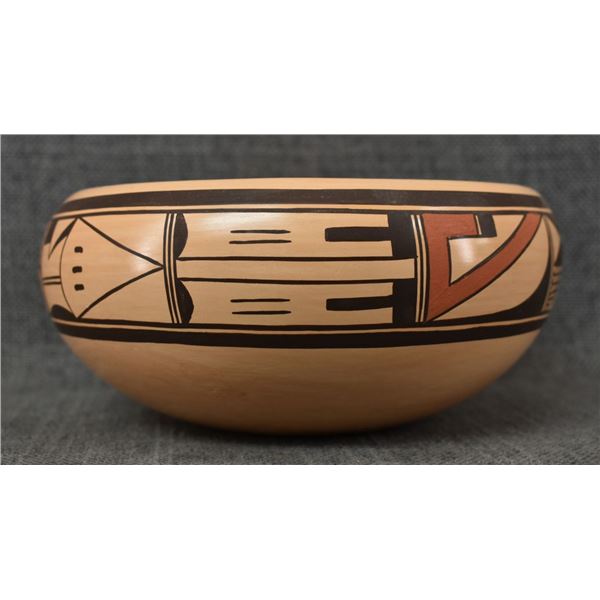 HOPI POTTERY BOWL (FANNIE L POLACCA)